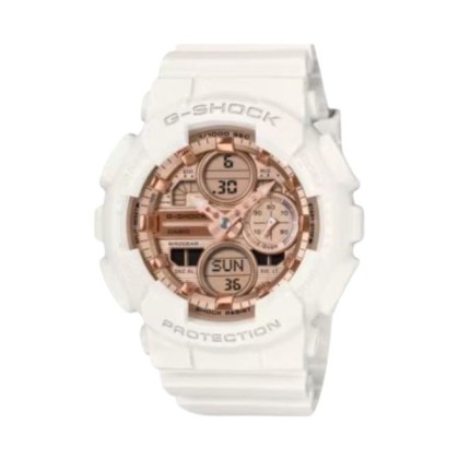 Casio G-Shock GMA-S140PG-7A Analog Digital Bio-based Resin Band Women Watch 